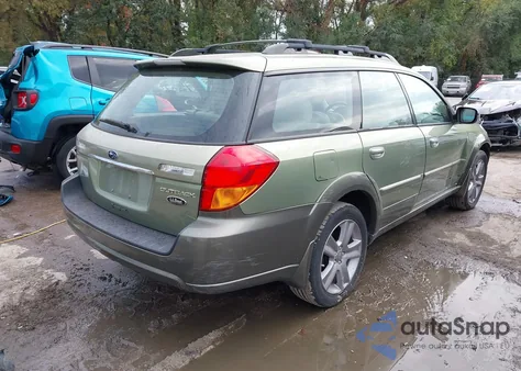 2005 Subaru Outback 3.0R L.l. Bean Edition из США, поврежденный, VIN 4S4BP86C454346083